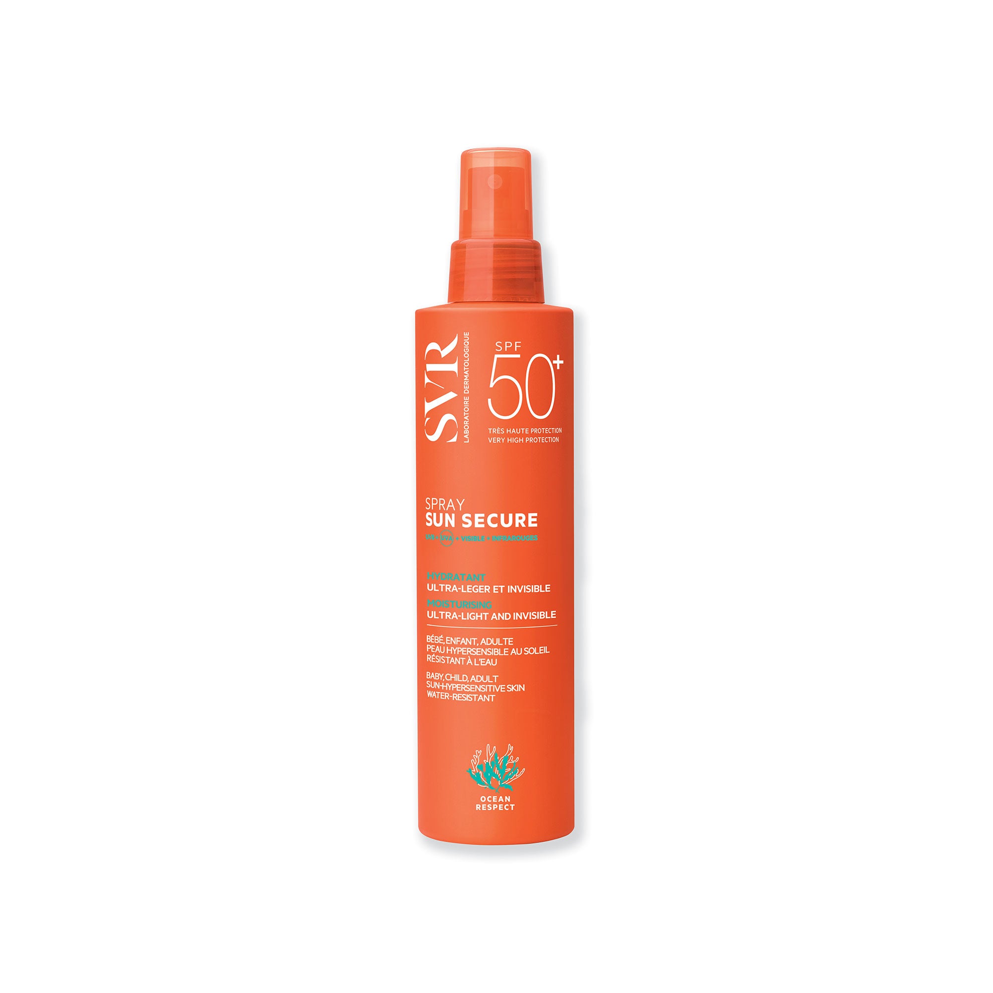 SVR Sun Secure Spray Hydratant SPF50+ 200ml - Protection Pratique 1