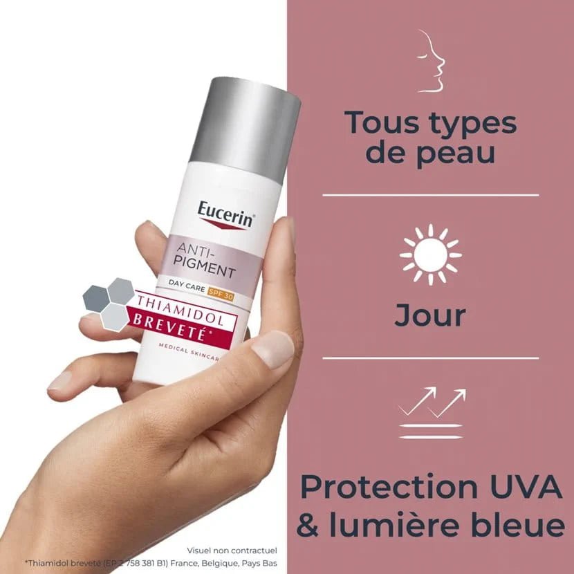 Eucerin Soin de Jour SPF30 Anti-Pigment - Crème Protectrice Taches 50ml 2
