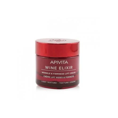 APIVITA WINE ELIXIR CREME LIFT RIDES ET FERMETE TEXTURE LEGERE 50ML.