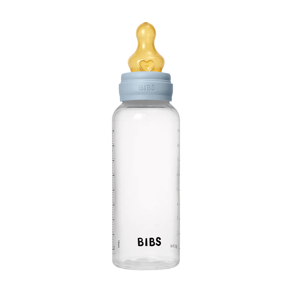 BIBS biberon plastique Complete Set 270ml Latex - Baby Blue.