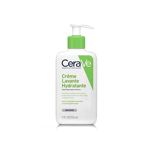 CERAVE CRÈME LAVANTE HYDRATANTE 236 ML.
