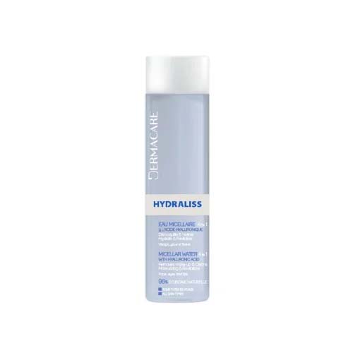 DERMACARE HYDRALISS EAU MICELLAIRE 4EN1 A L'ACIDE HYALURONIQUE 200ML.