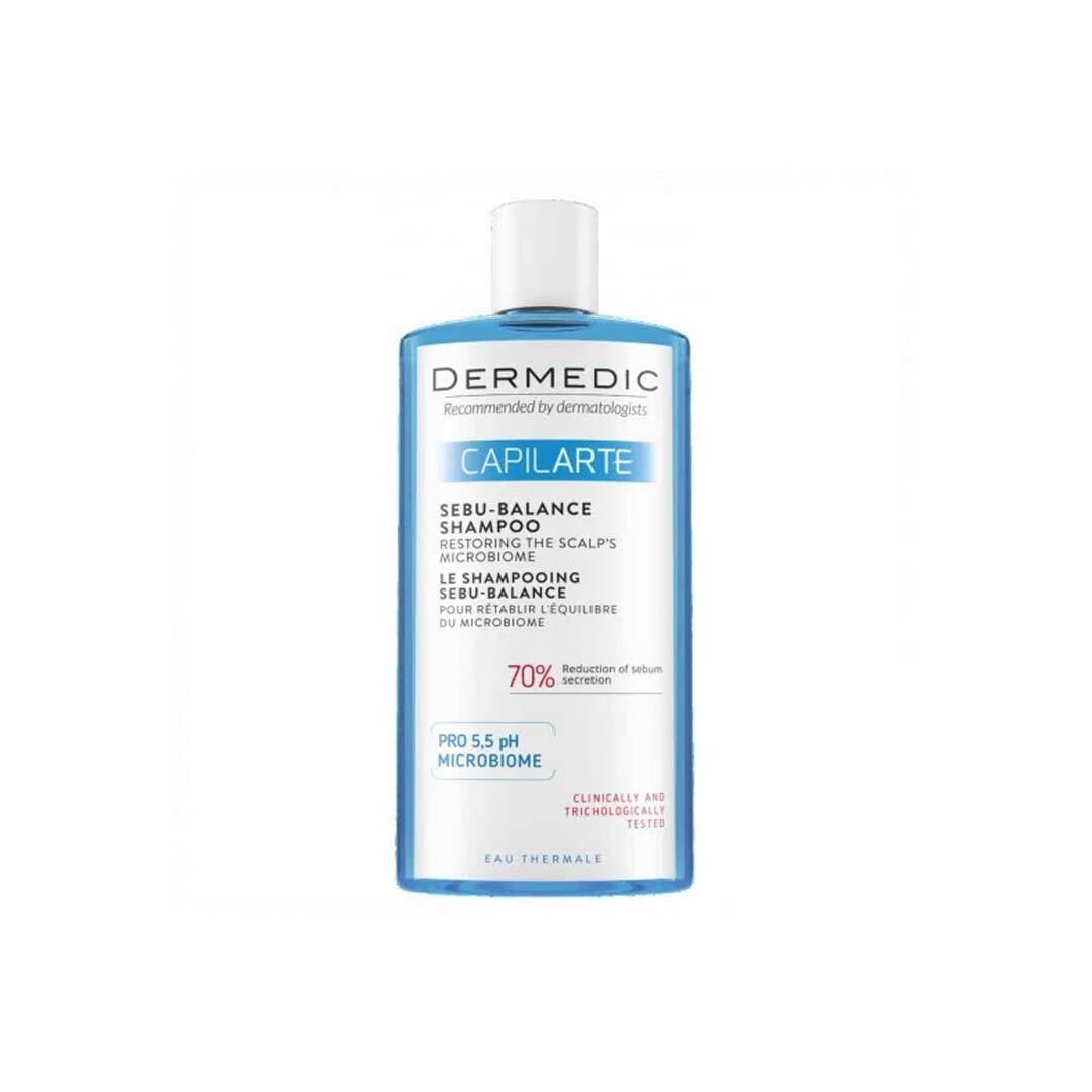 DERMEDIC CAPILARTE SHAMPOOING SEBU-BALANCE POUR CHEVEUX GRAS 300ML.