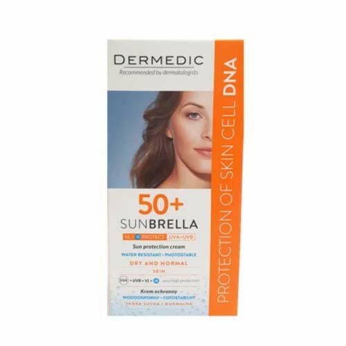 DERMEDIC SUNBRELLA ECRAN SPF50+ PEAUX NORMALES À SÈCHES 40ML.