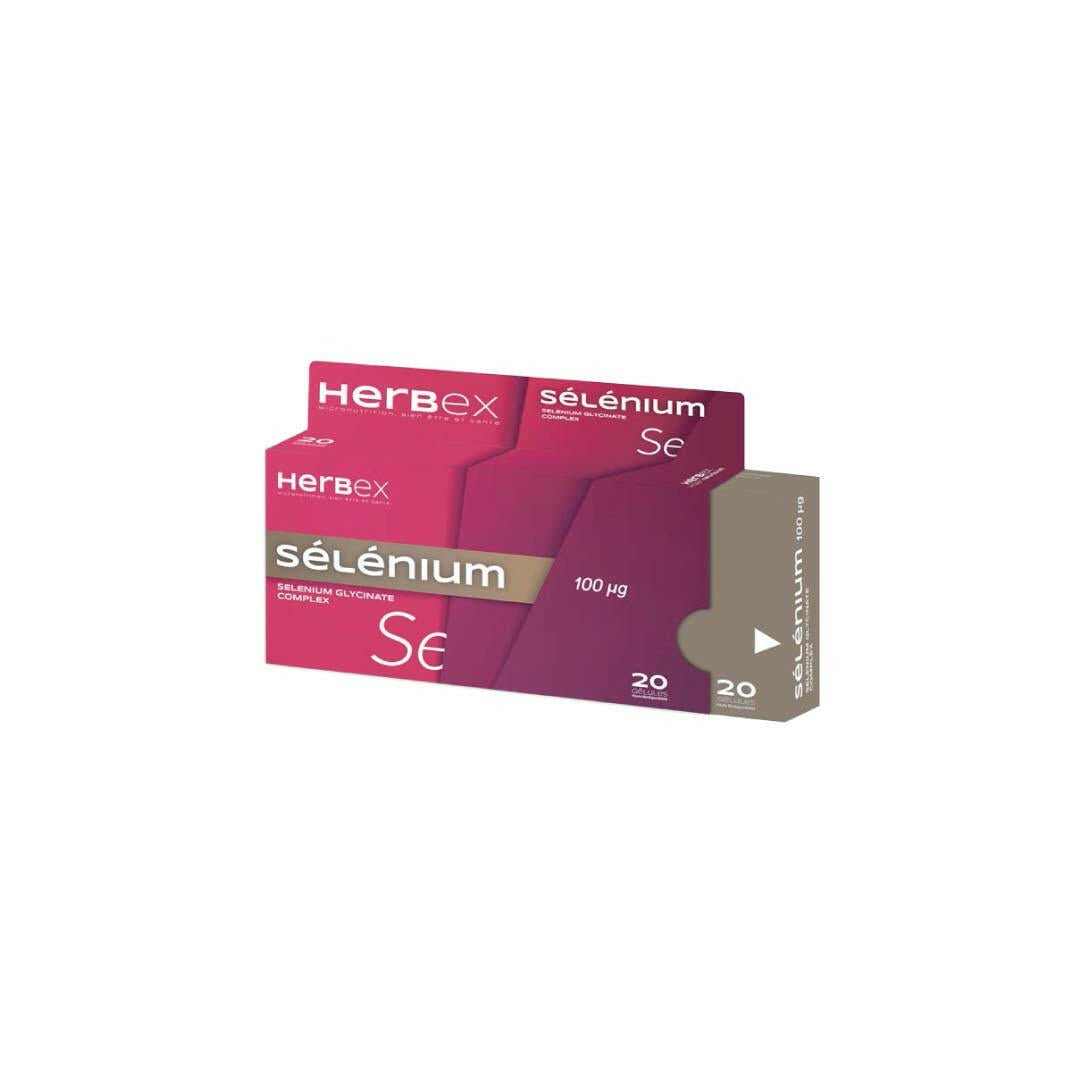HERBEX SELENIUM 100 MCG BT 20.