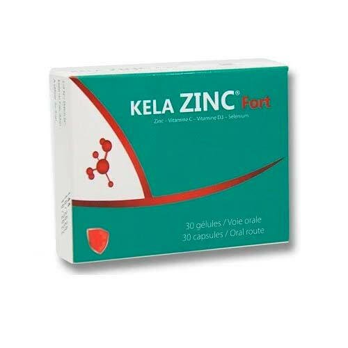 KELA ZINC FORT 30 GELULES.