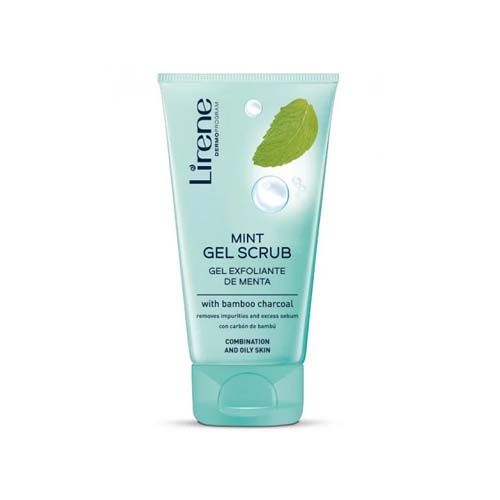 LIRENE BAMBOO SCRUB MENTHE AU CHARBON DE BAMBOU, 150ML.