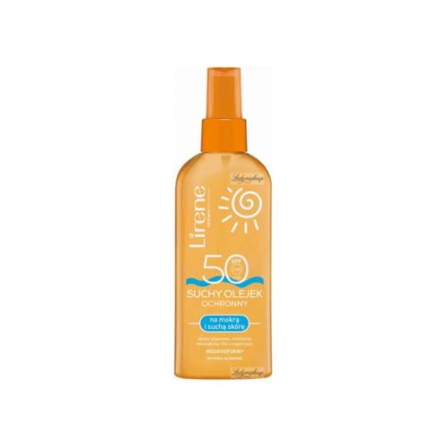 LIRENE HUILE SECHE SPF50+ 150ML.