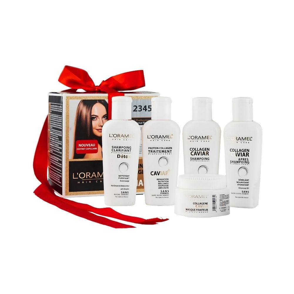 L’ORAMEL KIT LISSAGE PETIT FORMAT COFFRET.