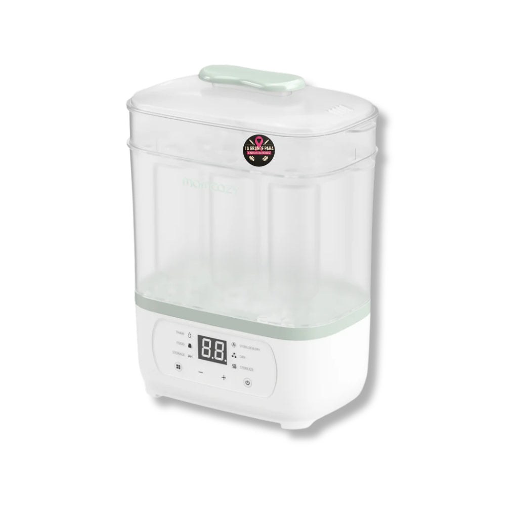 Momcozy Stérilisateur & Sécheur Biberons 8-en-1 - Vapeur UV Séchage Rapide 1