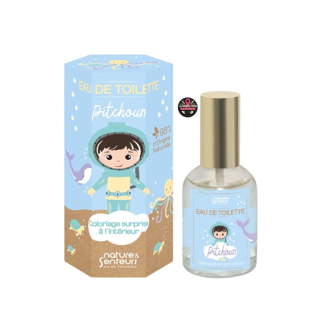 Nature & Senteurs Parfum Garçons Pitchoun 50ml - Agrumes Basilic Frais Provence - La Grande Para