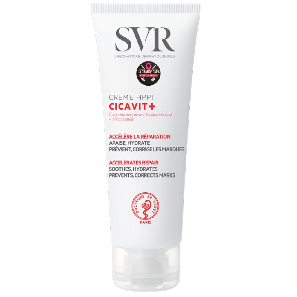 SVR Cicavit+ Crème HPPI Réparatrice 100ml - Apaisante Irritations Peaux Sensibles - La Grande Para