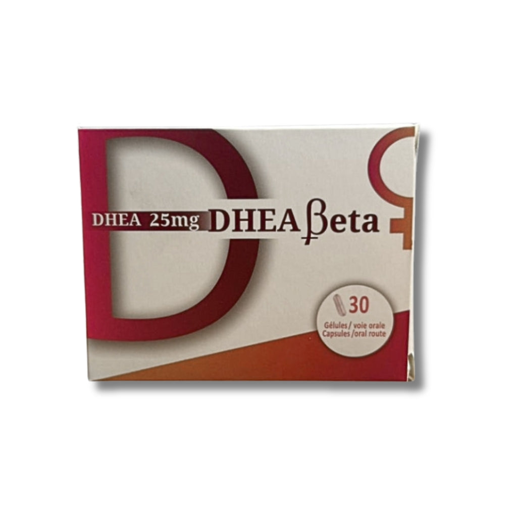 DHEA Beta 25mg - Hormone Naturelle Anti-Âge | Vitalité & Équilibre Hormonal - 30 Gélules 1