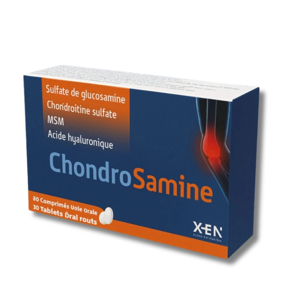 Chondrosamines - Glucosamine Chondroïtine | Articulations Cartilage Mobilité - 30 Comprimés 1