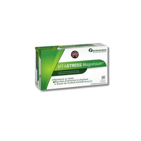 VitaStress Magnésium 60 Gélules - Anti - Stress & Relaxation Musculaire - La Grande Para