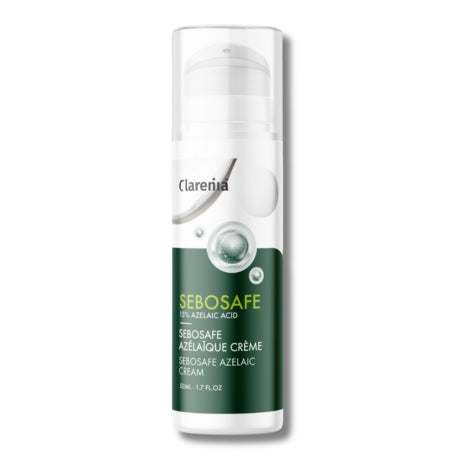 CLARENIA SEBOSAFE Acide Azélaïque 15% Crème Anti-Acné Anti-Taches 50ml 1