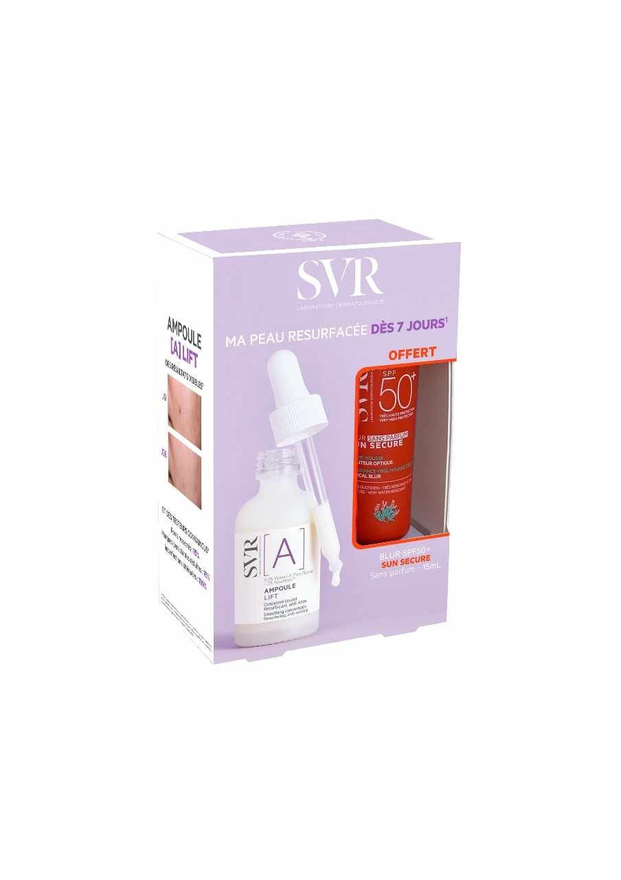 SVR ampoule A 30ml + blur 15ml offert