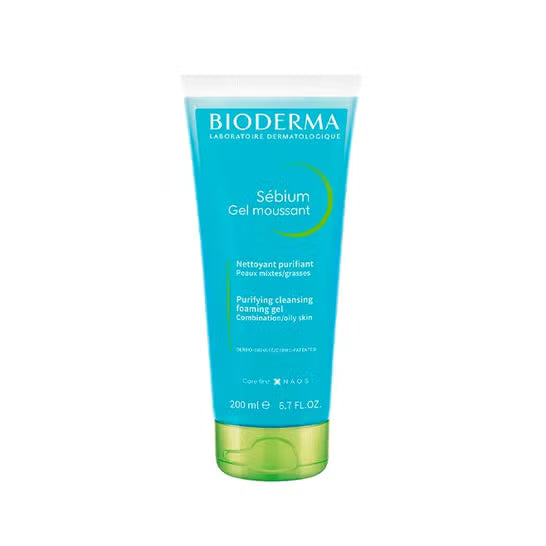 BIODERMA SEBIUM GEL MOUSSANT NETTOYANT PURIFIANT 100 ML 1