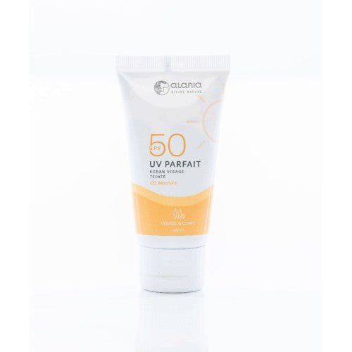 ALANIA UV PARFAIT ECRAN SOLAIRE VISAGE TEINTE 02 MEDIUM 40ML.