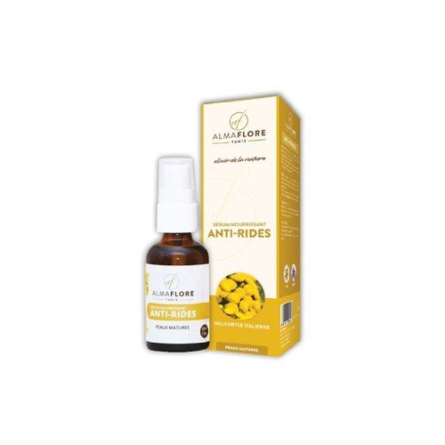 ALMAFLORE SÉRUM NOURISSANT ANTI RIDES 30ML.