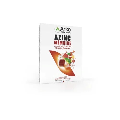 ARKOPHARMA AZINC MEMOIRE 30 GELULES.