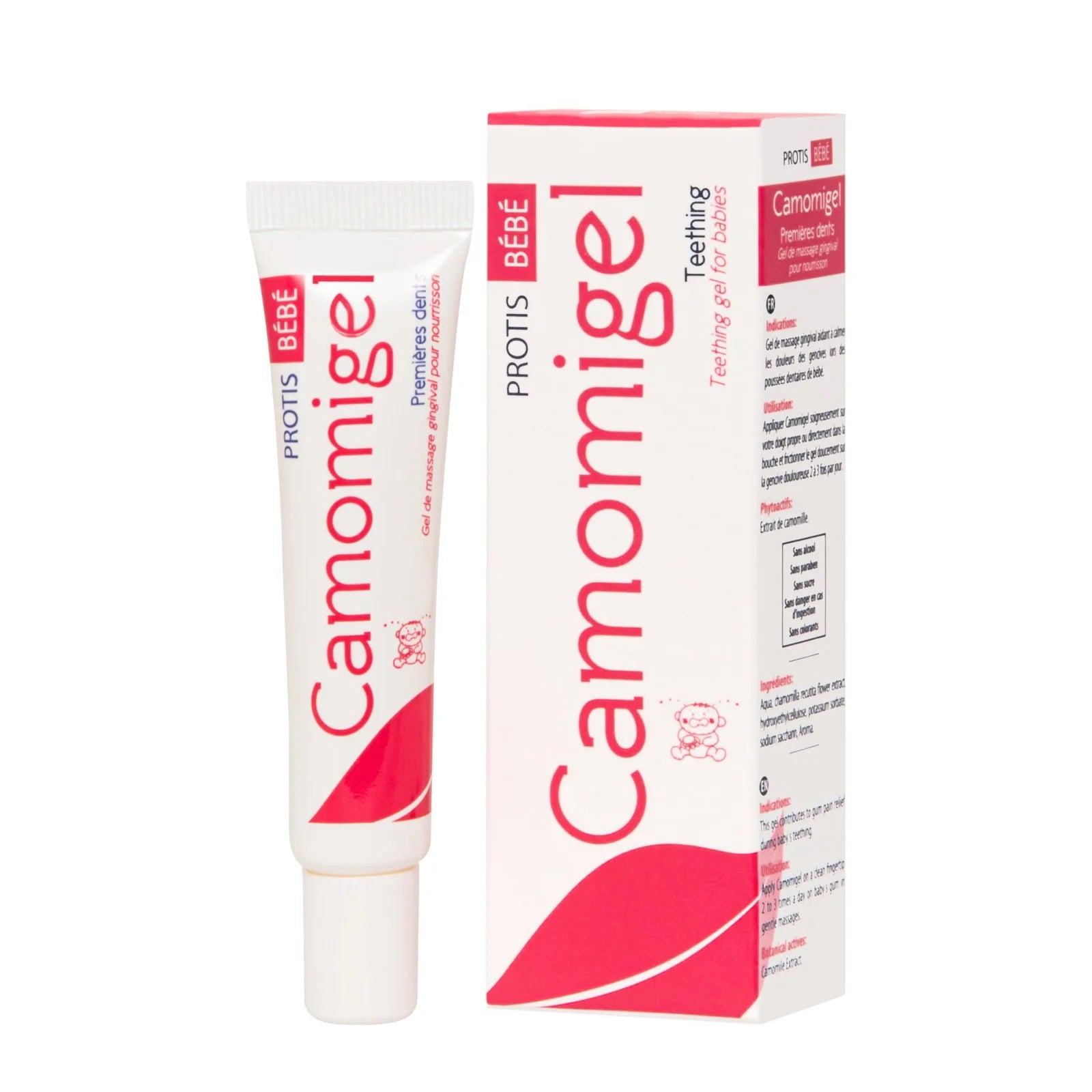 Camomigel Gel Gingival Bébé 15ml.