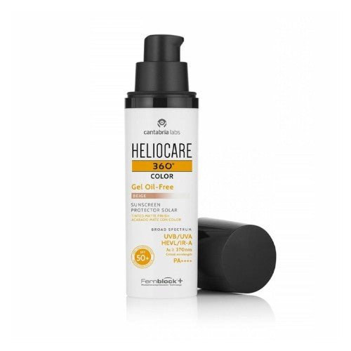 HELIOCARE 360° GEL OIL FREE SPF50+ BEIGE 50ML.
