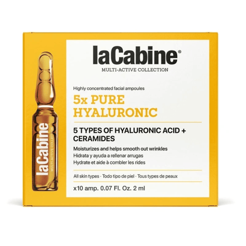 LA CABINE AMPOULES 5X PURE HYALURONIC 10X2ML.