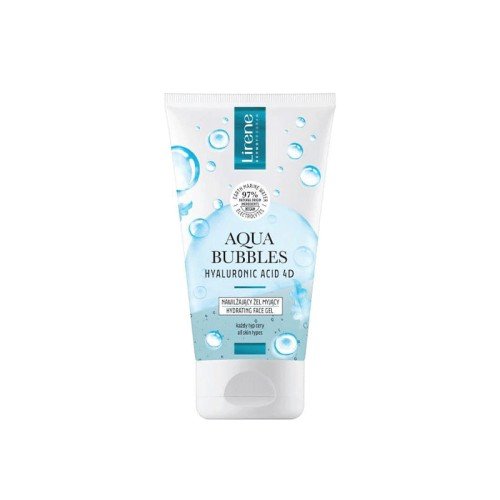 LIRENE AQUA BUBBLES GEL NETTOYANT,150ML.