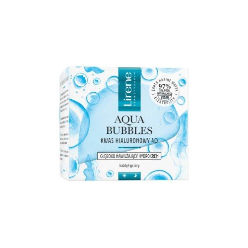 LIRENE AQUA BUBBLES HYDRO-CREME JOUR NUIT,50ML.