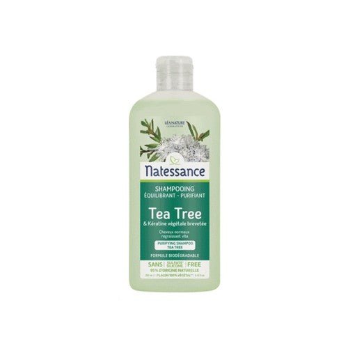 NATESSANCE SHAMPOING EQUILIBRANT TEA TREE PURIFIANT 250ML.