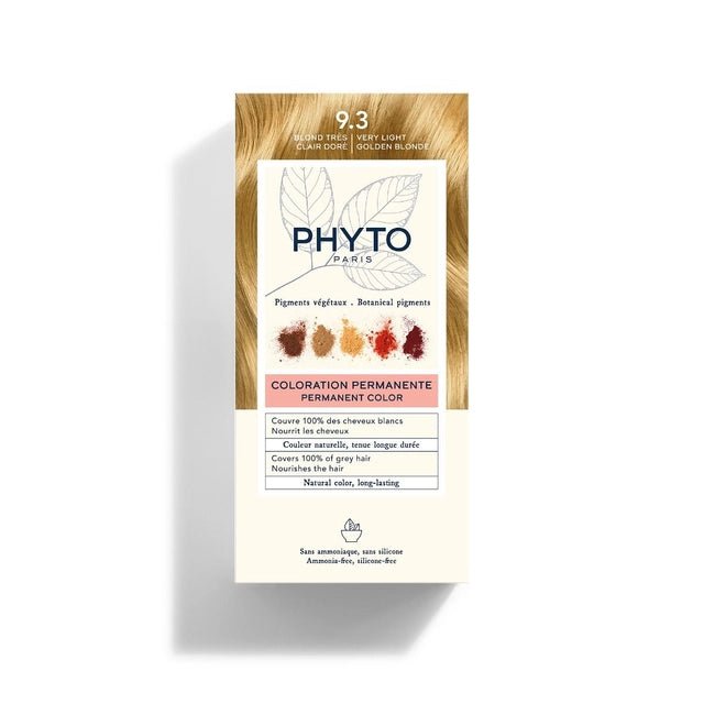 PHYTOCOLOR 9.3 Blond Très Clair Doré Kit - Coloration Végétale Reflets Dorés Tunisie 1