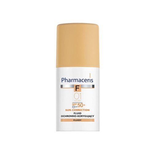 PHARMACERIS F FOND DE TEINT SPF 50+ (IVORY 1) , 30ML.