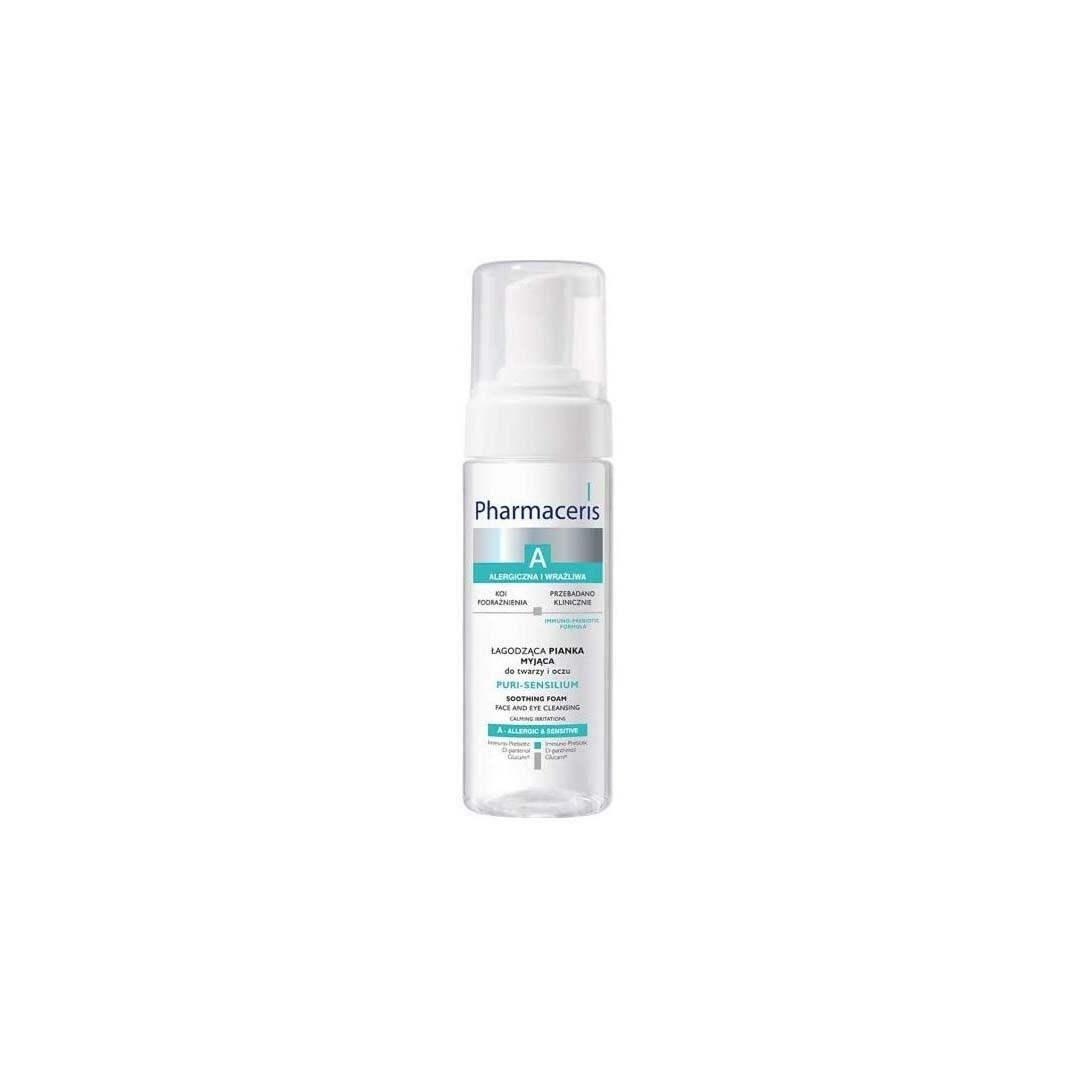 Pharmaceris-soothing foam face and eye cleansing.