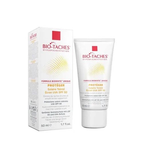 BIOTACHES ECRAN SOLAIRE SPF50 TEINTEE 50ML.