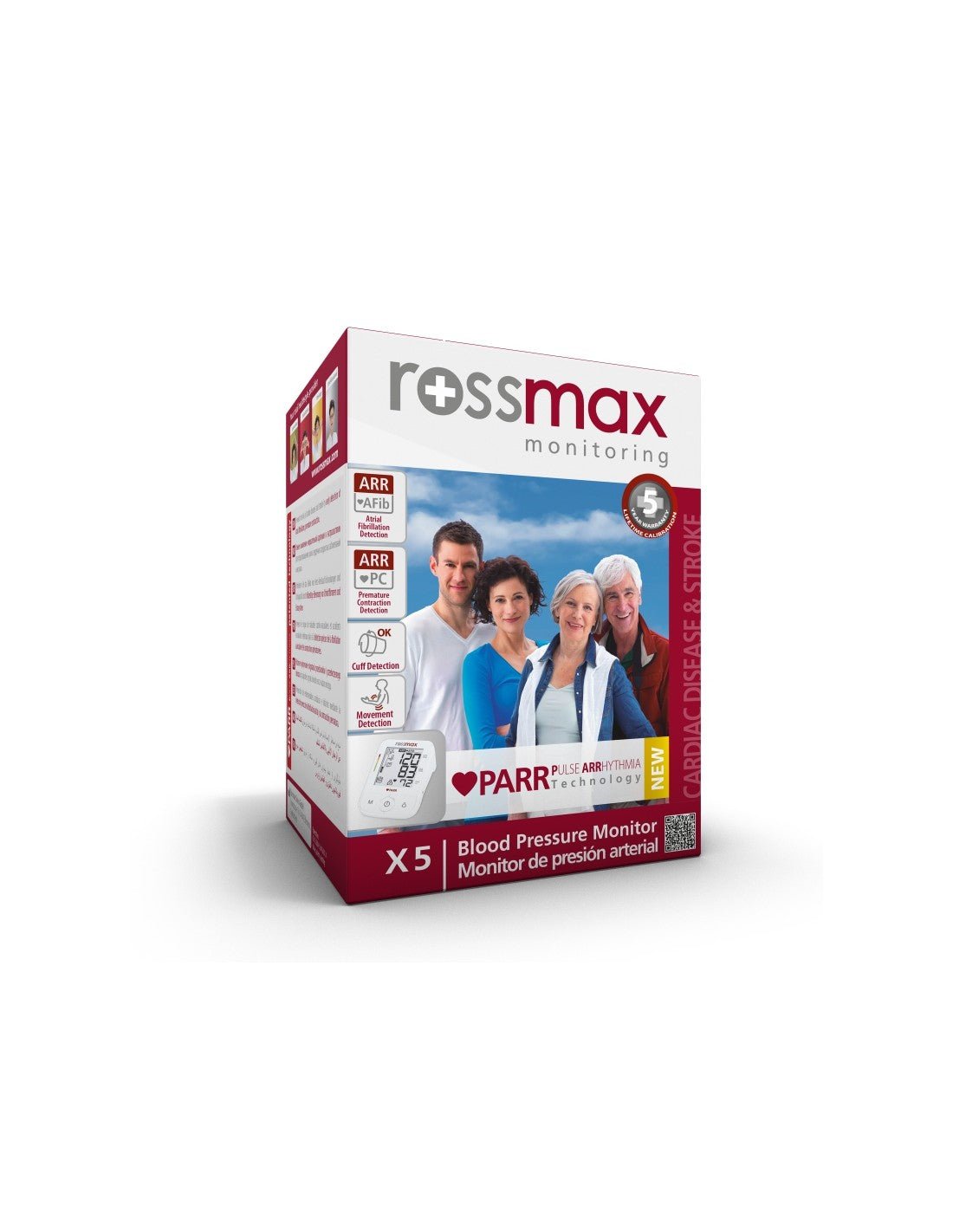 Tensiomètre à Brassard Rossmax X5.