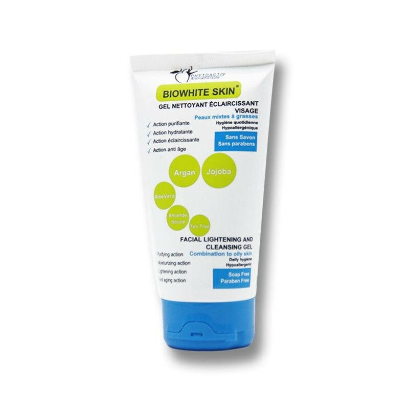 BIOWHITE SKIN - GEL NETTOYANT ÉCLAIRCISSANT -.