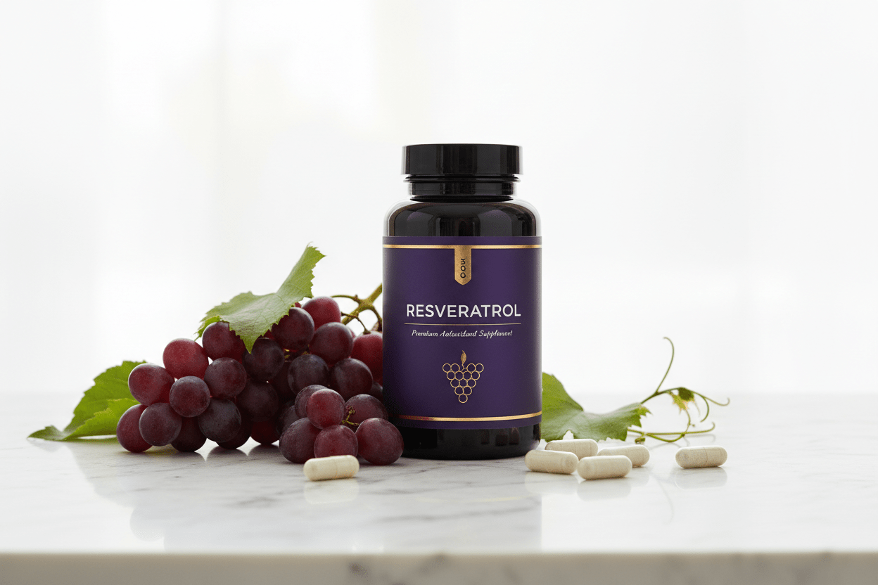 Resvératrol 2025 : Bienfaits, Dosage, Meilleurs Compléments - La Grande Para