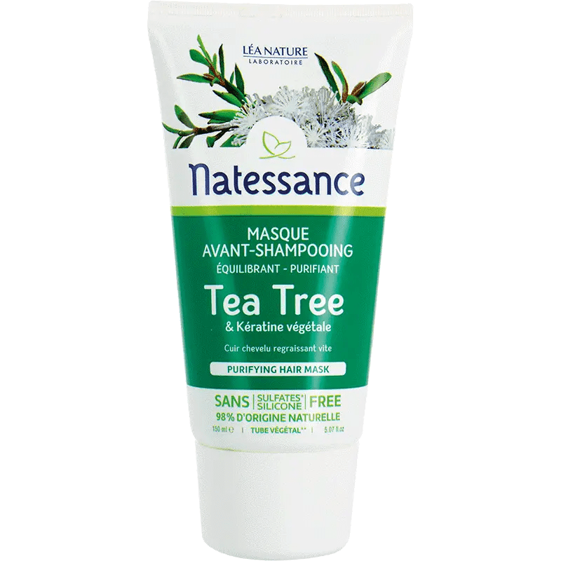 Masque avant shampooing Tea Tree 150 ml.