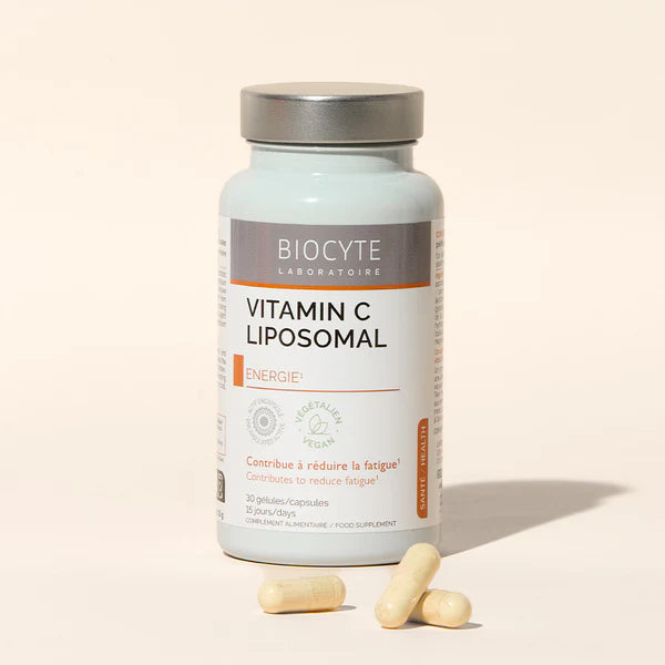 Biocyte Vitamine C Liposomal 30 Gélules - Antioxydant Éclat Immunité