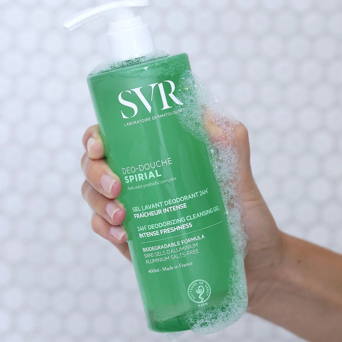 SVR Spirial Déo Douche 400ml - Gel Douche Anti-Transpirant