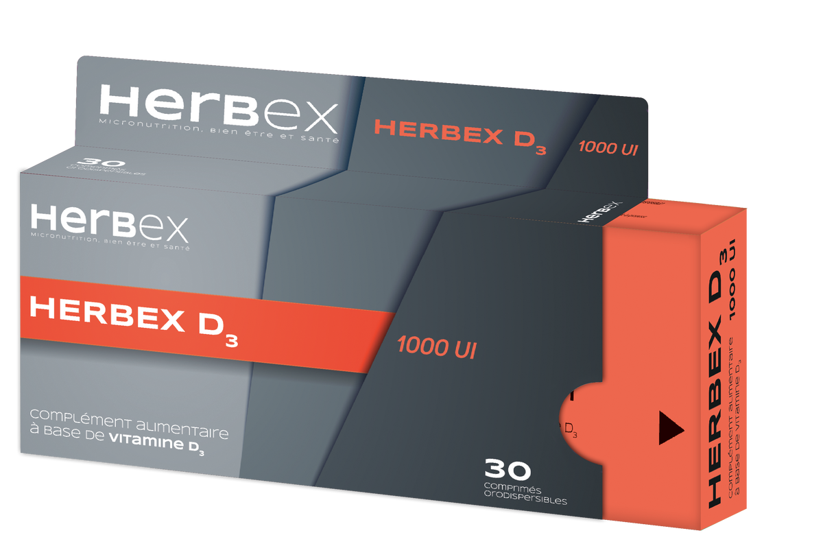 HERBEX D3 1000UI BT