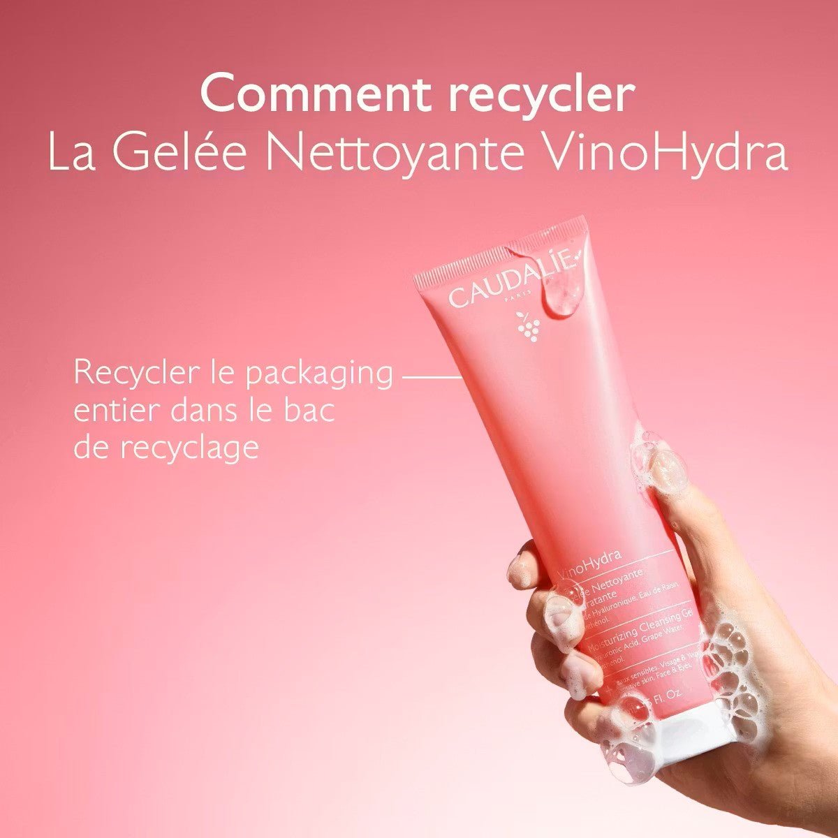 Caudalie Gelée Nettoyante Hydratante 150ml - La Grande Para