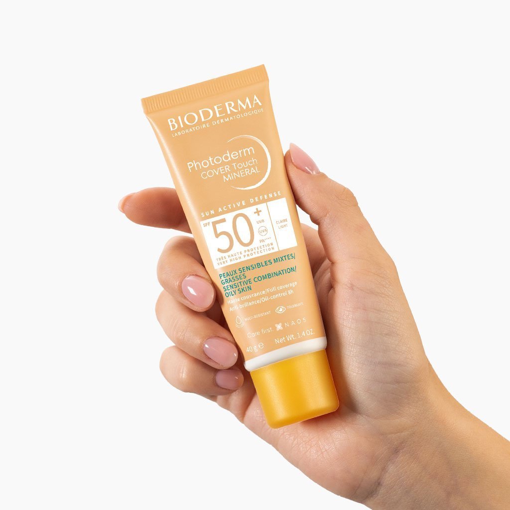 BIODERMA PHOTODERM COVER TOUCH MINERAL TEINTE CLAIRE SPF50+ 40G