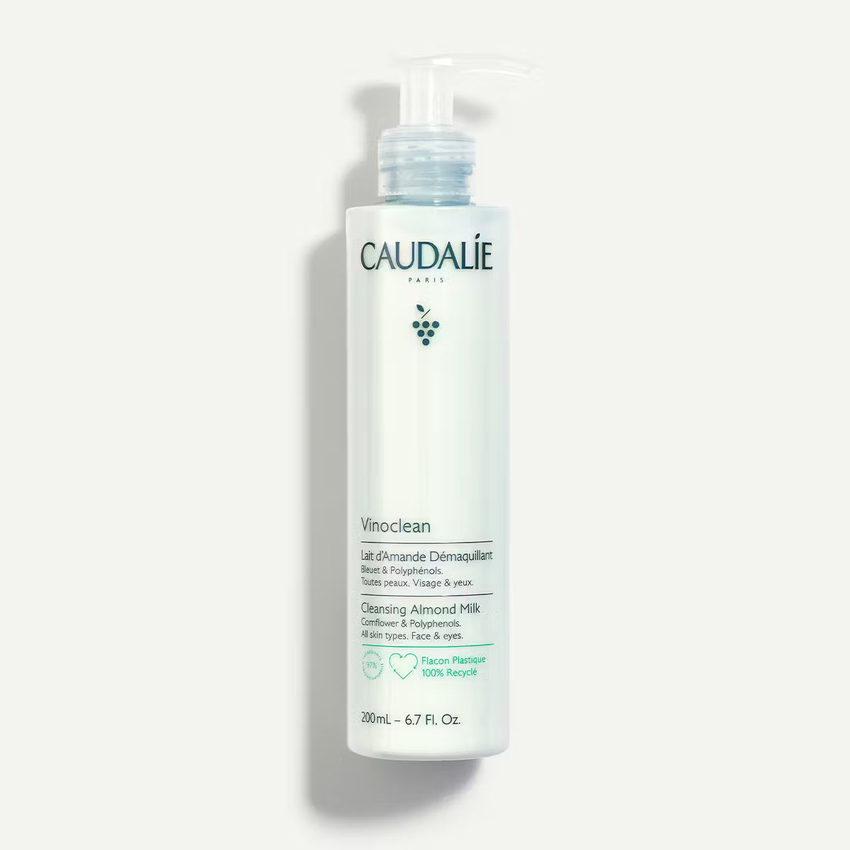 Caudalie Vinoclean Lait d’Amande Démaquillant 200ml