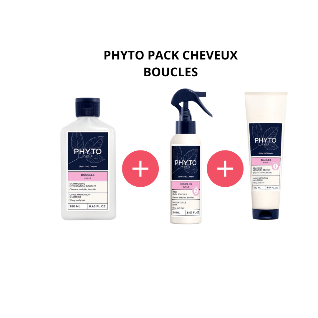 PHYTO PACK CHEVEUX BOUCLES.