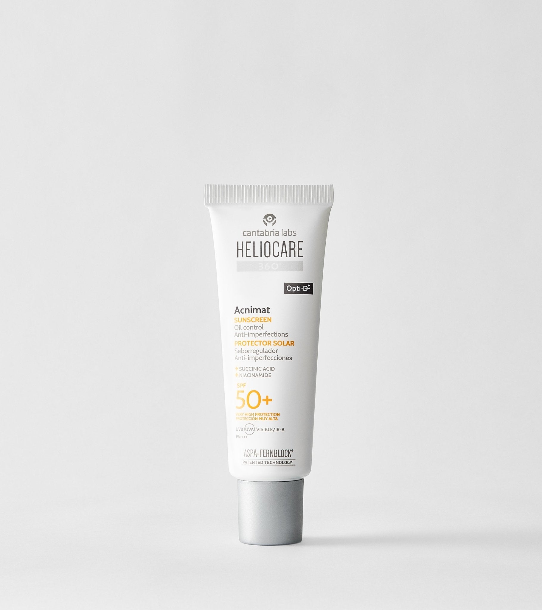 Heliocare 360º Acnimat SPF50+ 50ml - Protection Solaire Peaux Grasses Acné | Anti - Imperfections Matifiant - La Grande Para