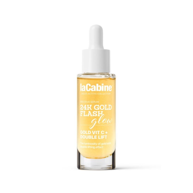 LA CABINE 24K Gold Flash Glow Serum.