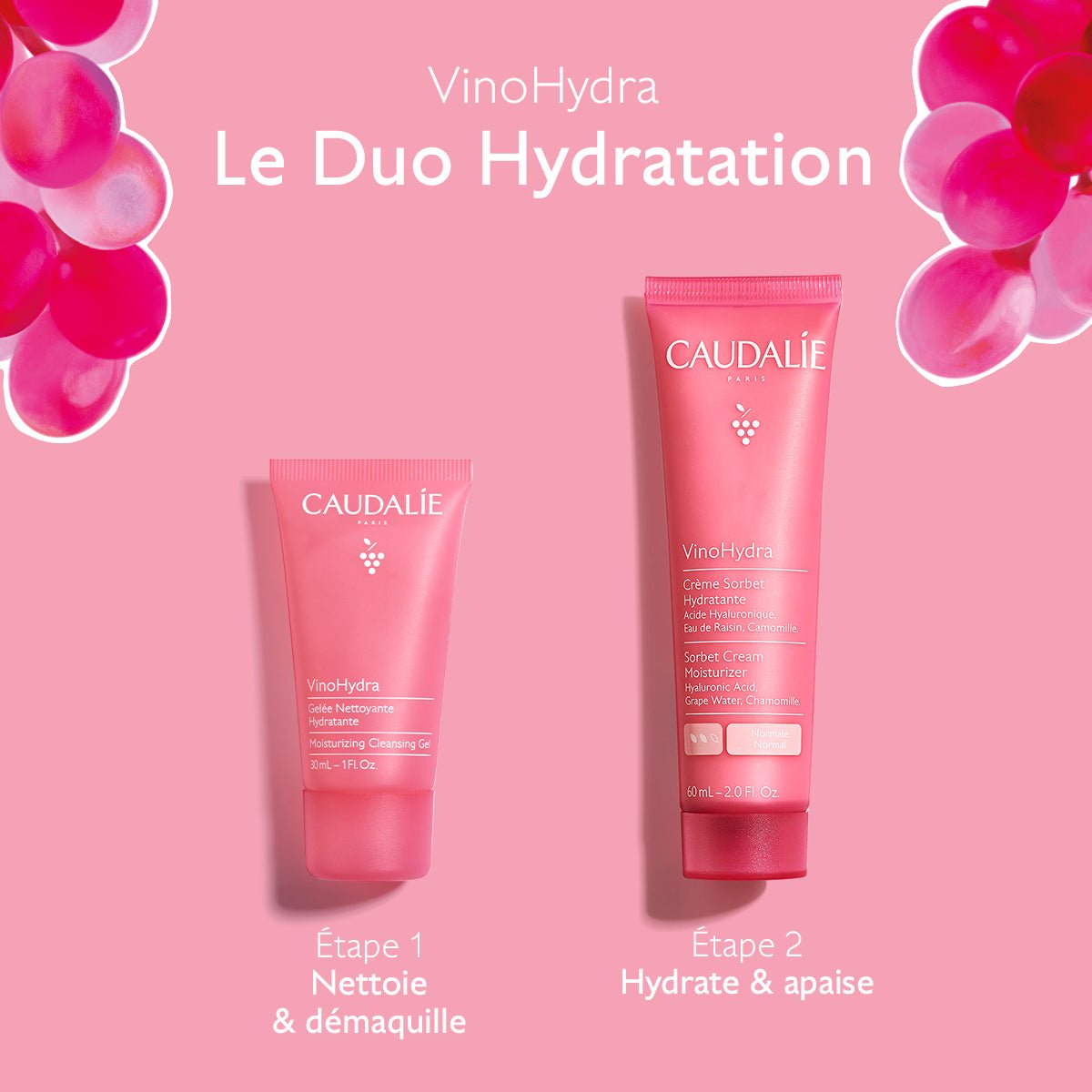 Caudalie Vinohydra - Le duo hydratation - La Grande Para