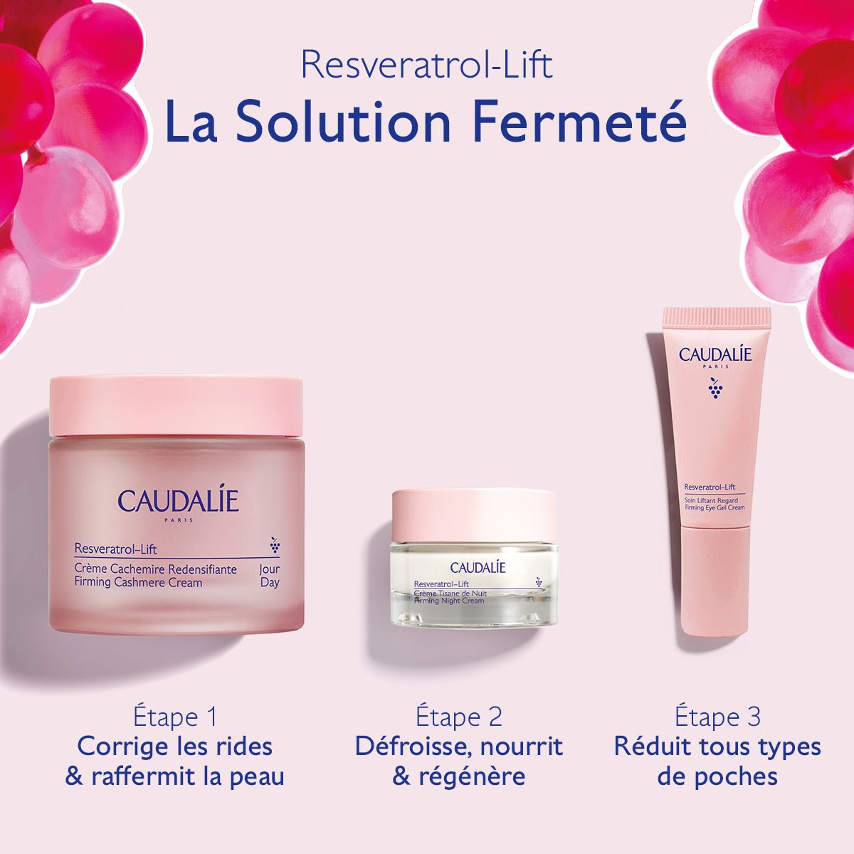 Caudalie Resveratrol - Lift Coffret La Solution Fermeté - La Grande Para